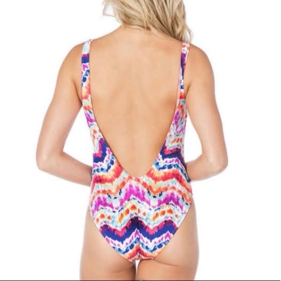 Hobie Swimsuit Tie Dye One Piece S Small New - Picture 2 of 7